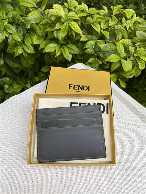 fendi abclick card case|Fendi card case.